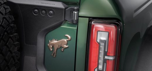 2021-2023 Ford Bronco Bronze Rear Emblem Overlay Kit