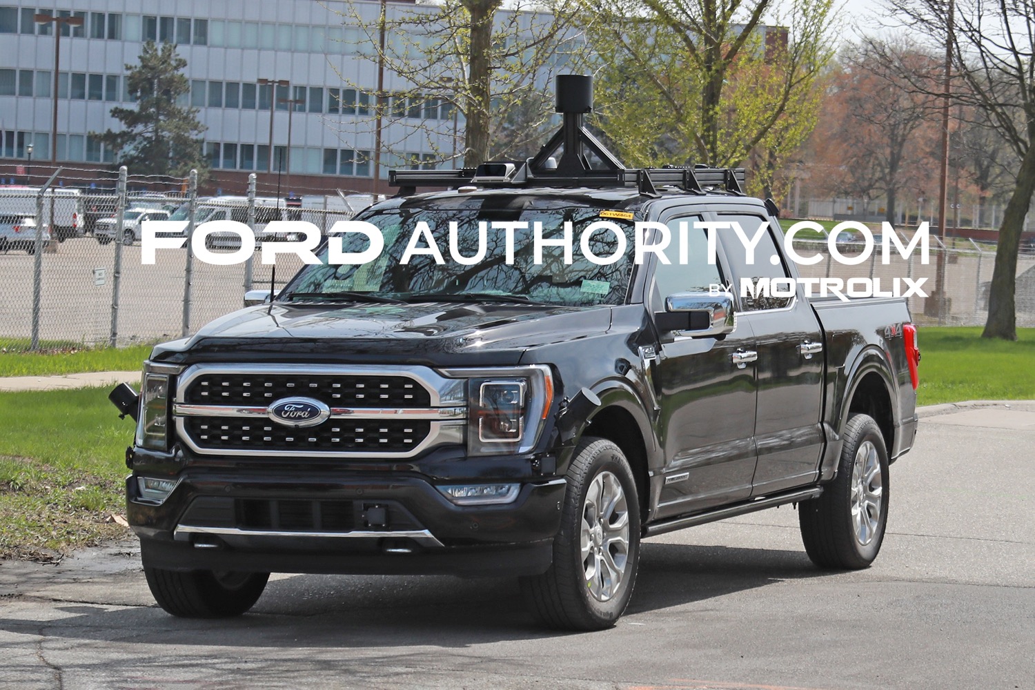 Here's Another Ford F-150 Sporting Some AV Hardware: Photos