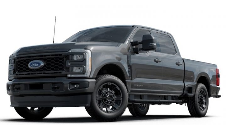 2023 Ford Super Duty Black Appearance Package - Exterior 001 - Front Three Quarters