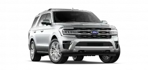 2024 Ford Expedition - Configurator - Iconic Silver Metallic JS - Limited - Excursion Package - Exterior 001 - Front Three Quarters