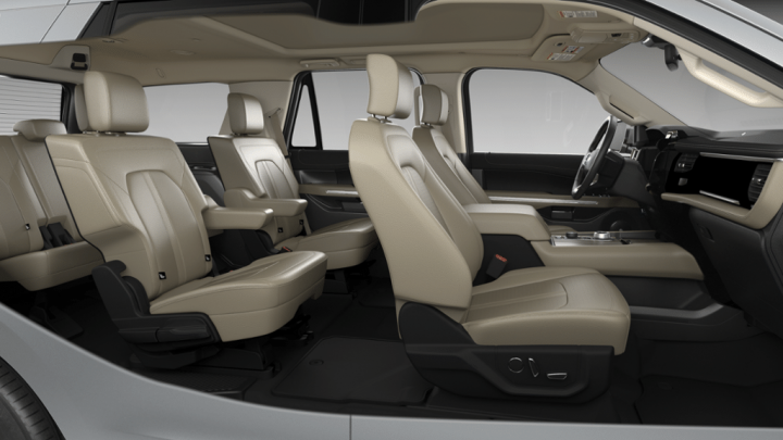 2024 Ford Expedition - Configurator - Iconic Silver Metallic JS - Limited - Excursion Package - Interior 001