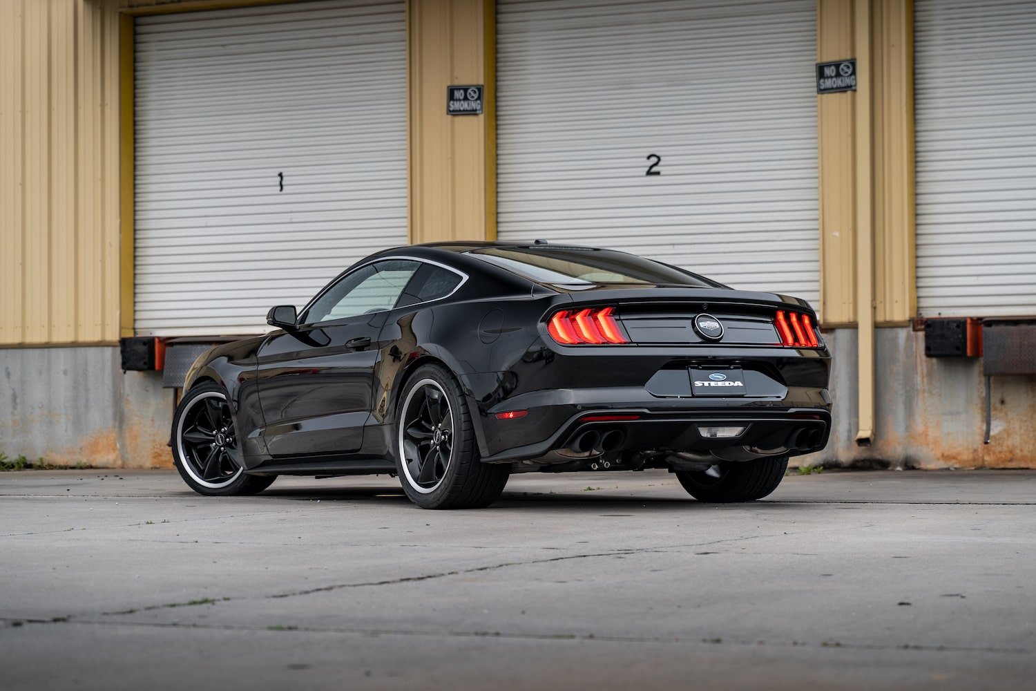 2024 Ford Mustang Variants Coming From New Collaboration   Ford Mustang Steeda McQueen Racing Exterior 002 Rear Three Quarters Three Quarters 