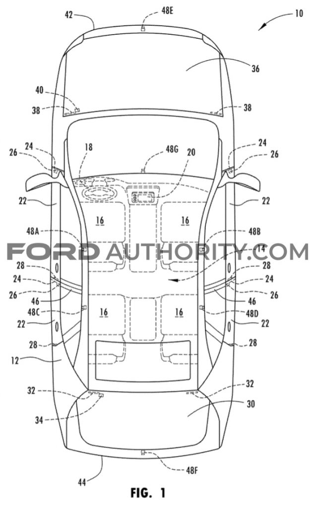 Ford Patent Powered Doors With ID System
