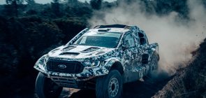 Ford Ranger Raptor T1+ Dakar Rally - Exterior 001 - Front Three Quarters