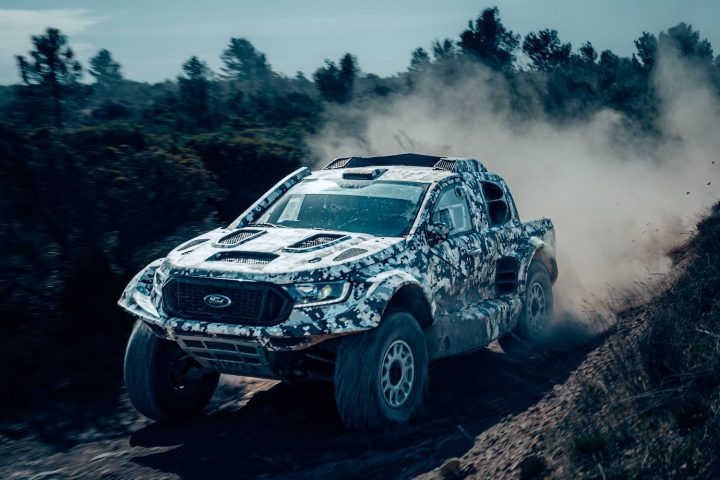 Ford Ranger Raptor T1+ Dakar Rally - Exterior 001 - Front Three Quarters