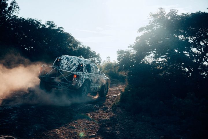 Ford Ranger Raptor T1+ Dakar Rally - Exterior 002 - Rear Three Quarters