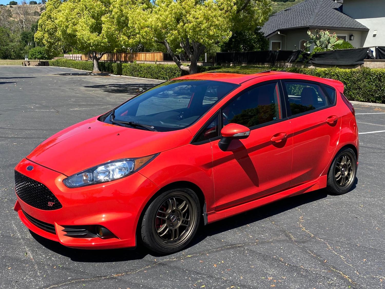 Extensively Modified 2016 Ford Fiesta ST Up For Auction
