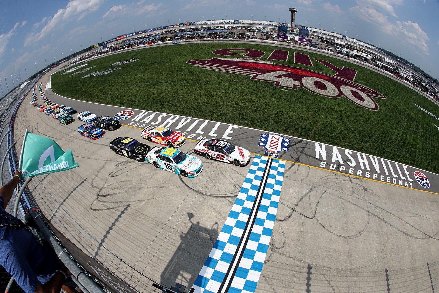 No. 98 NASCAR Ford Finishes P2 Xfinity Nashville 23: Video