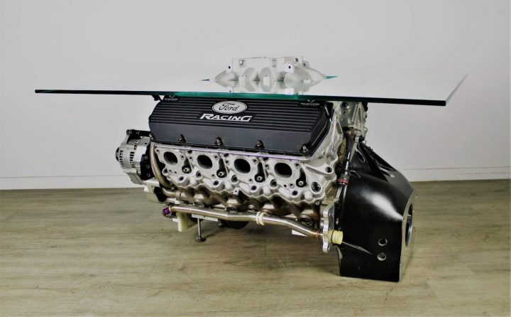 Roush-Yates Ford FR9 NASCAR V8 Coffee Table