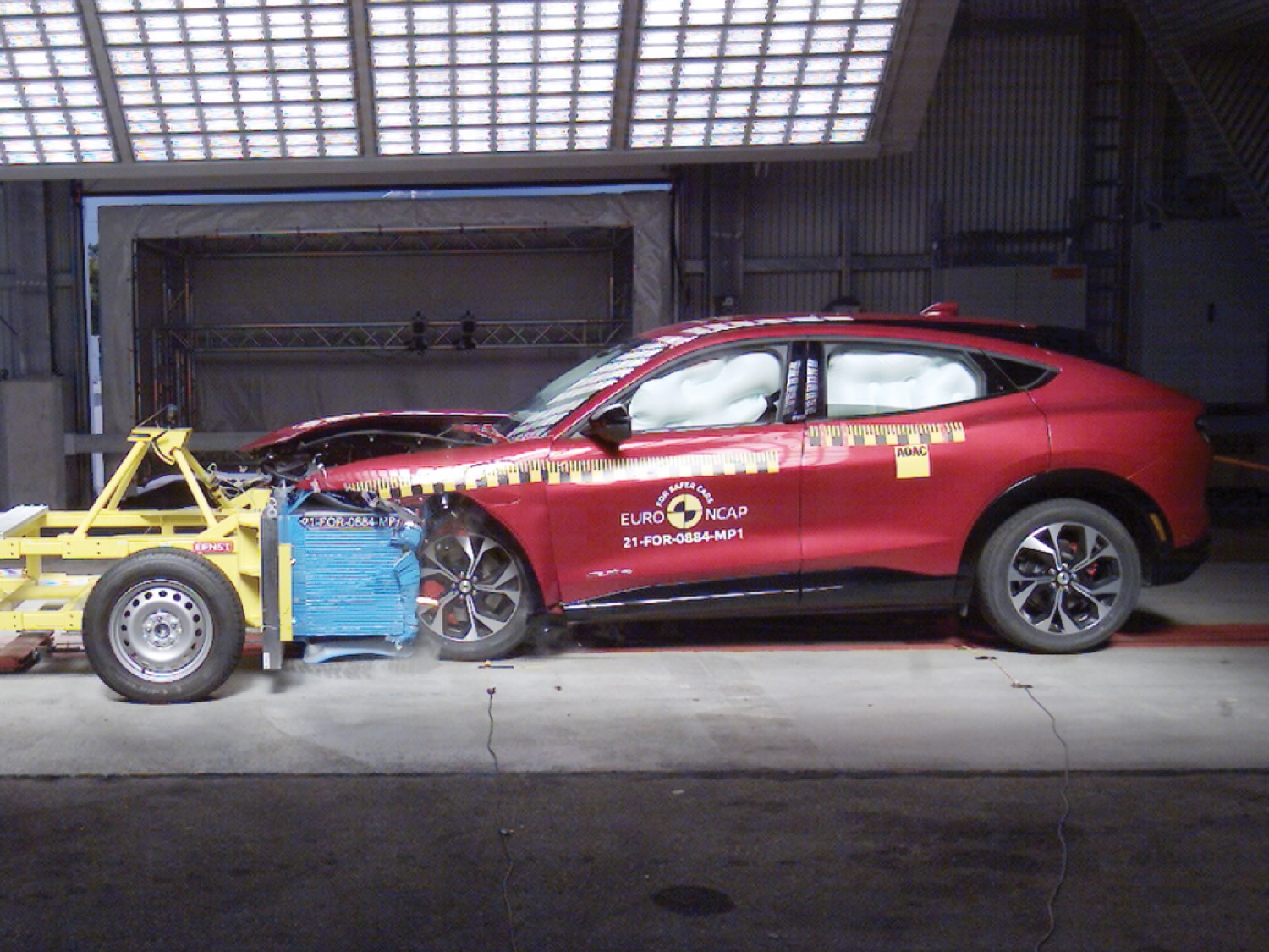 Ford Mustang Mach-E Earns Five-Star NCAP Safety Rating