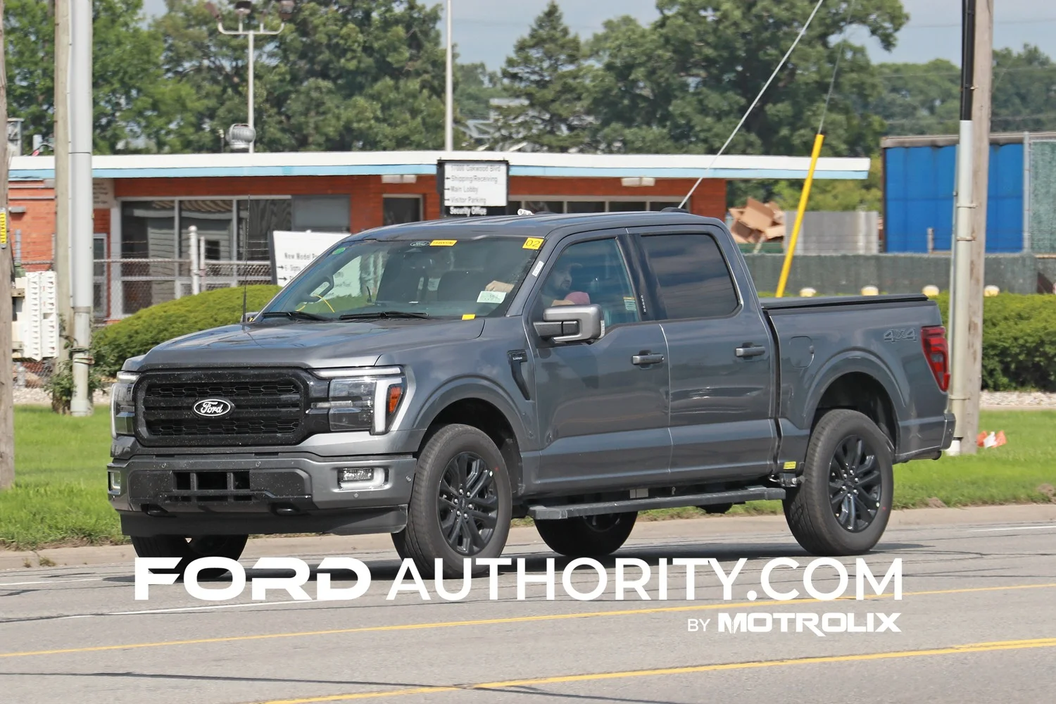2024 Ford F-150 Appears To Wear Redesigned Blue Oval Emblem