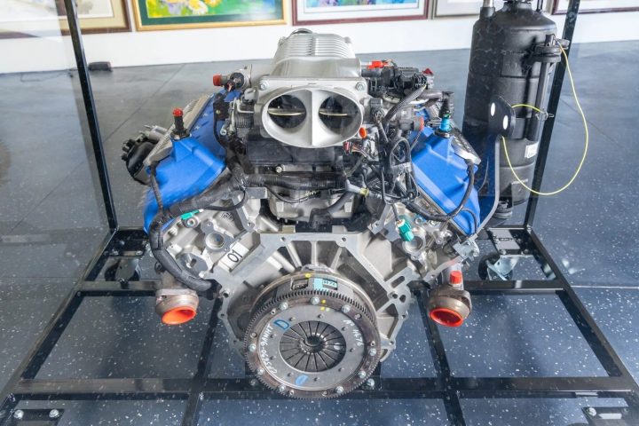 First-Generation Ford GT Supercharged 5.4L V8 Engine - Exterior 001 - Front