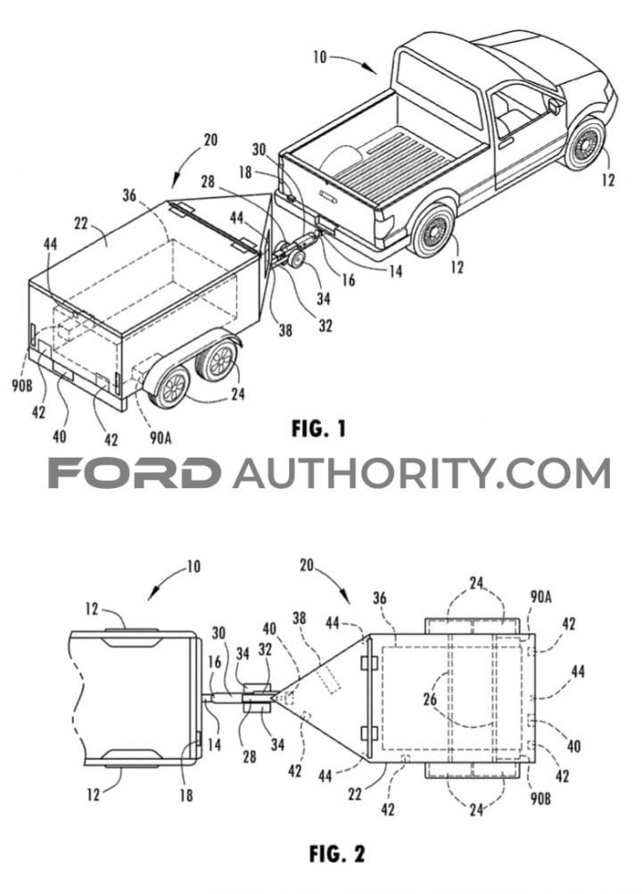 Ford Patent Charging Trailer