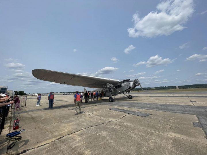 Ford Tri-Motor Airplane - Exterior 002 - Front Three Quarters