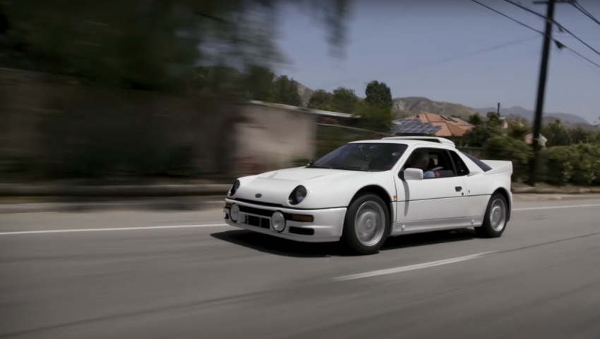 1986 Ford RS200 Jay Leno Tim Allen - Exterior 001 - Front Three Quarters