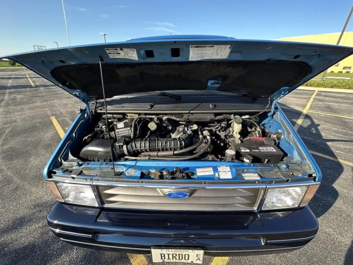 1993 Ford Aerostar XL Extended Length eAWD - Engine Bay 001