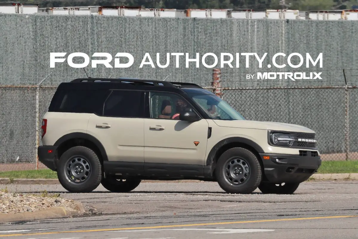 2024 Ford Bronco Sport In Desert Sand First Real World Pics