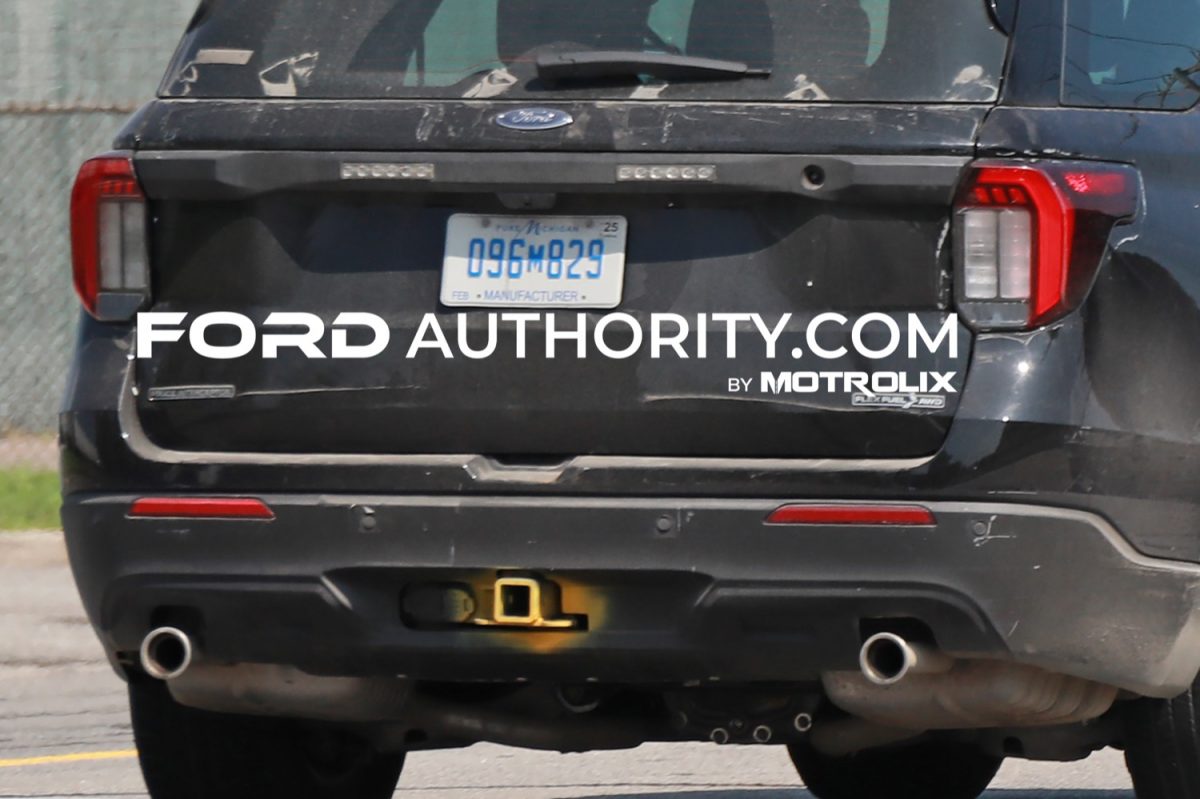 2024 Ford Police Interceptor Utility Spotted For First Time