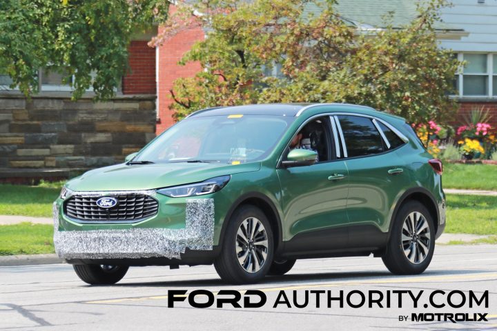 Ford Kuga Refresh Spotted For First Time With Escape Styling