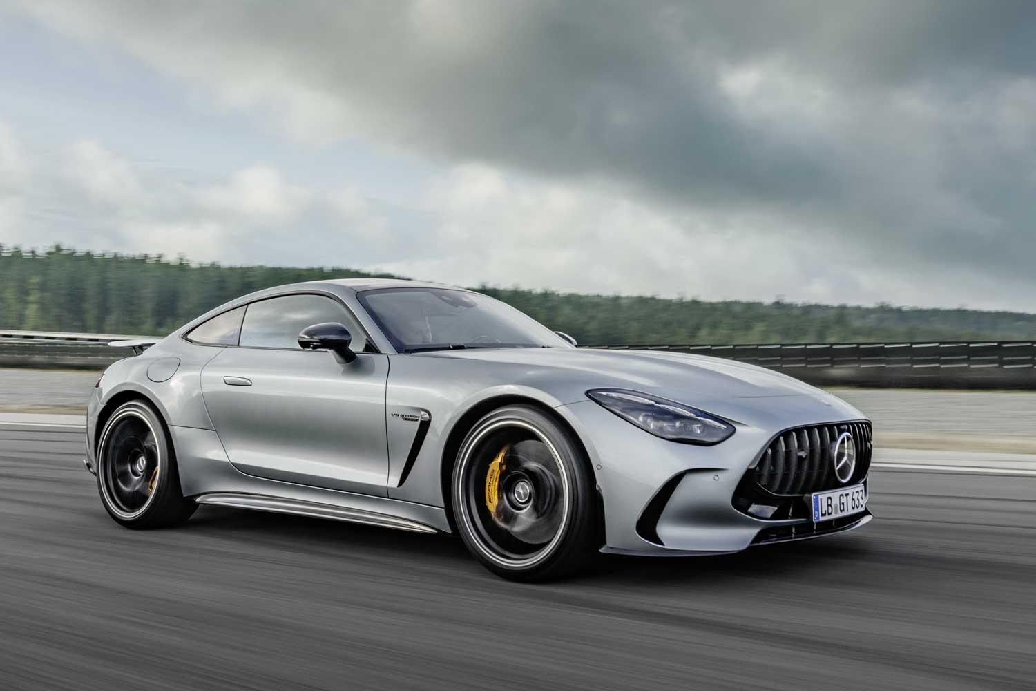 New Mercedes-AMG GT Coupe Debuts As Indirect Mustang GTD Foe