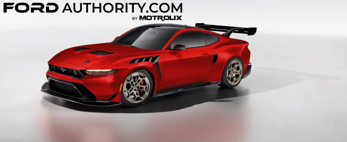 2025 Ford Mustang GTD Rendered In Many Different Colors