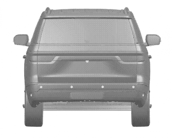 Refreshed Lincoln Navigator Die-Cast Patent - Exterior 003 - Rear