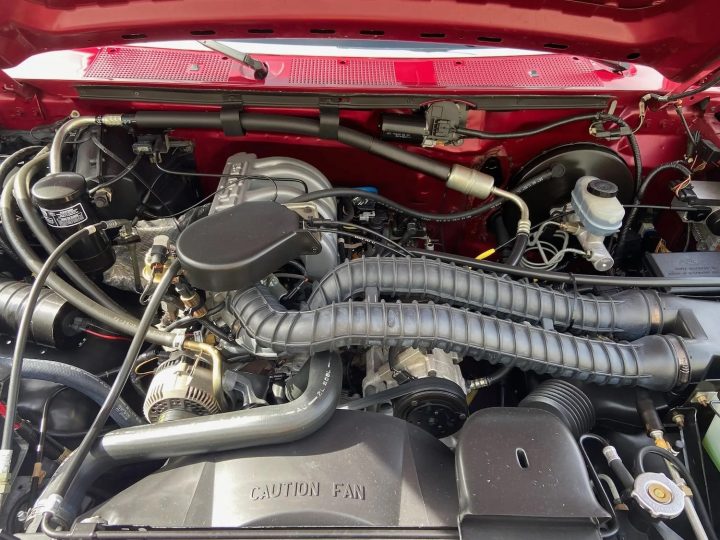 1993 Ford F-150 Flareside With 9K Miles - Engine Bay 001