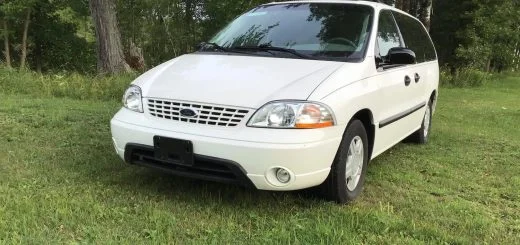 2002 Ford Windstar LX With 2,400 MIles - Exterior 001 - Front Three Quarters
