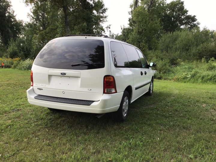 2002 Ford Windstar LX With 2,400 MIles - Exterior 002 - Rear Three Quarters