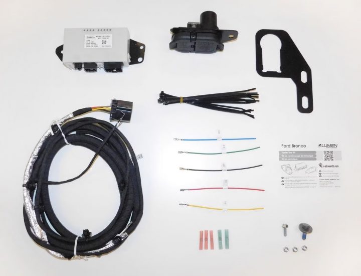 2021-2023 Ford Bronco Trailer Tow Wiring Kit