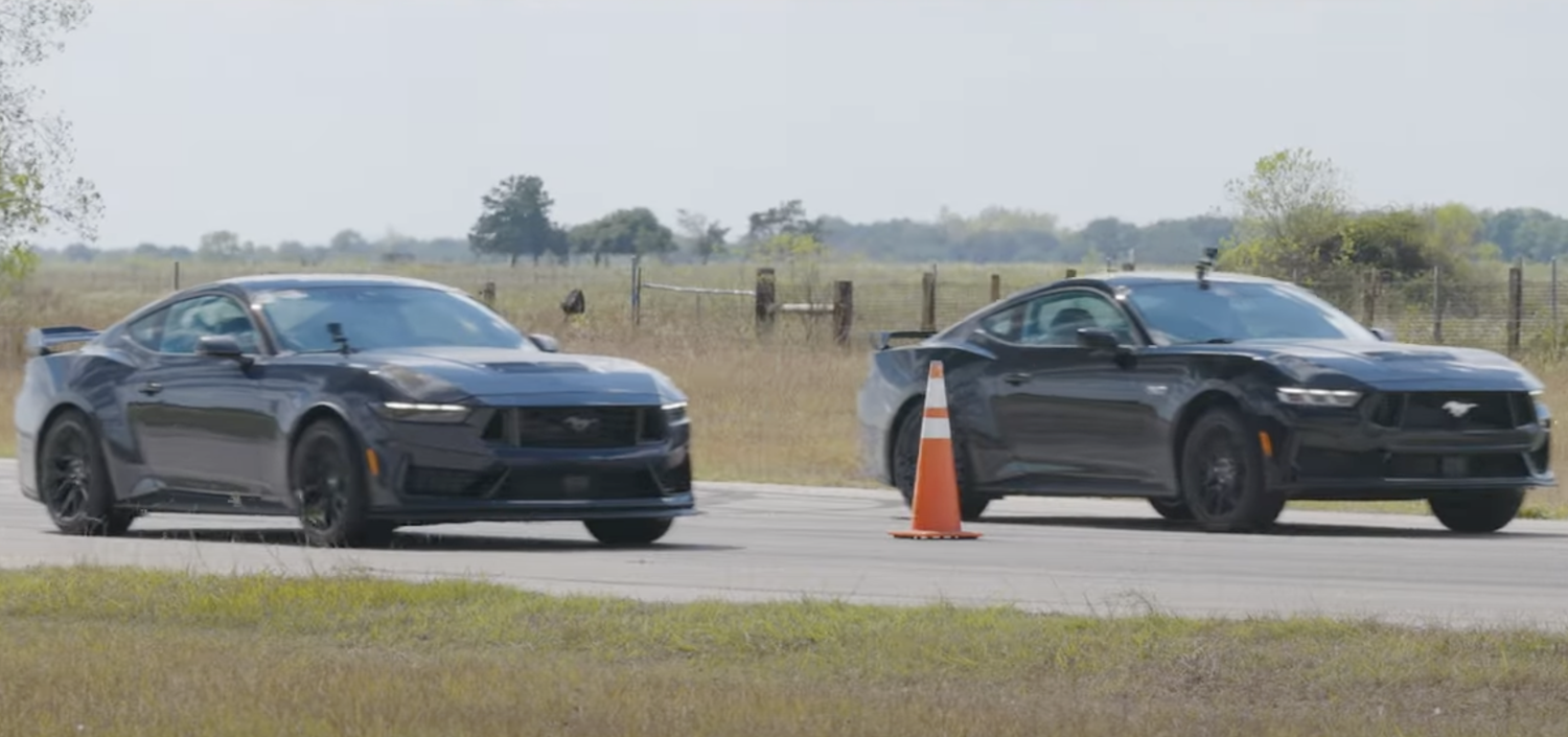 2024 Ford Mustang 060 MPH And 1/4Mile Times Dark Horse,