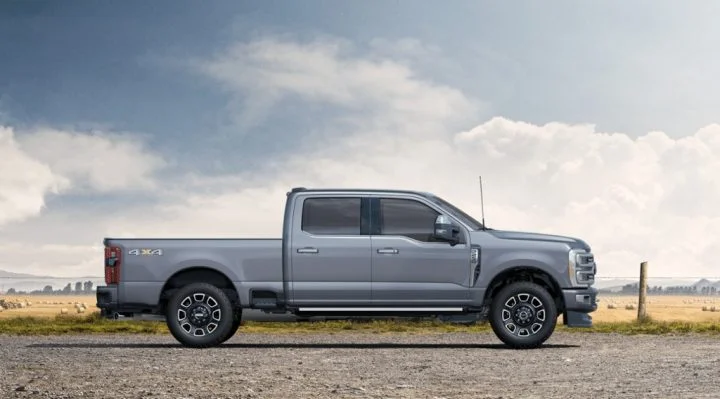 2024 Ford Super Duty Adds New Glacier Gray Color: First Look