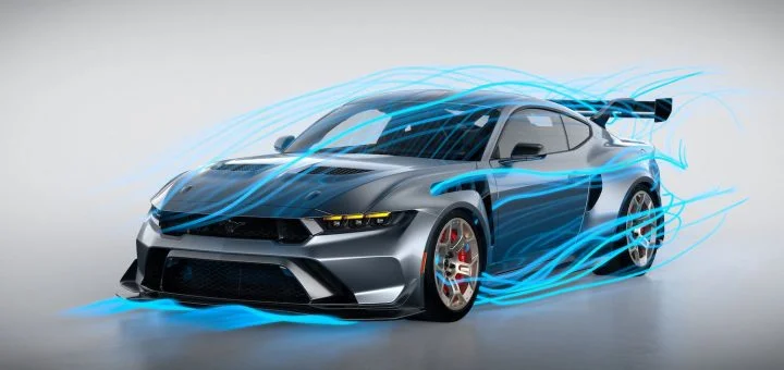 2025 Ford Mustang GTD Rendered In Many Different Colors