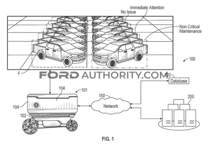 Ford Patent Fleet Inspection And Maintenance Robot