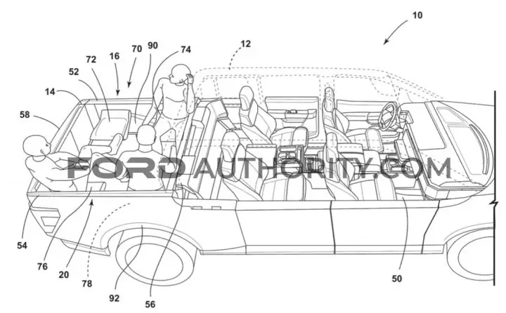 Ford Patent Vehicle Seating System For Stationary Vehicle 