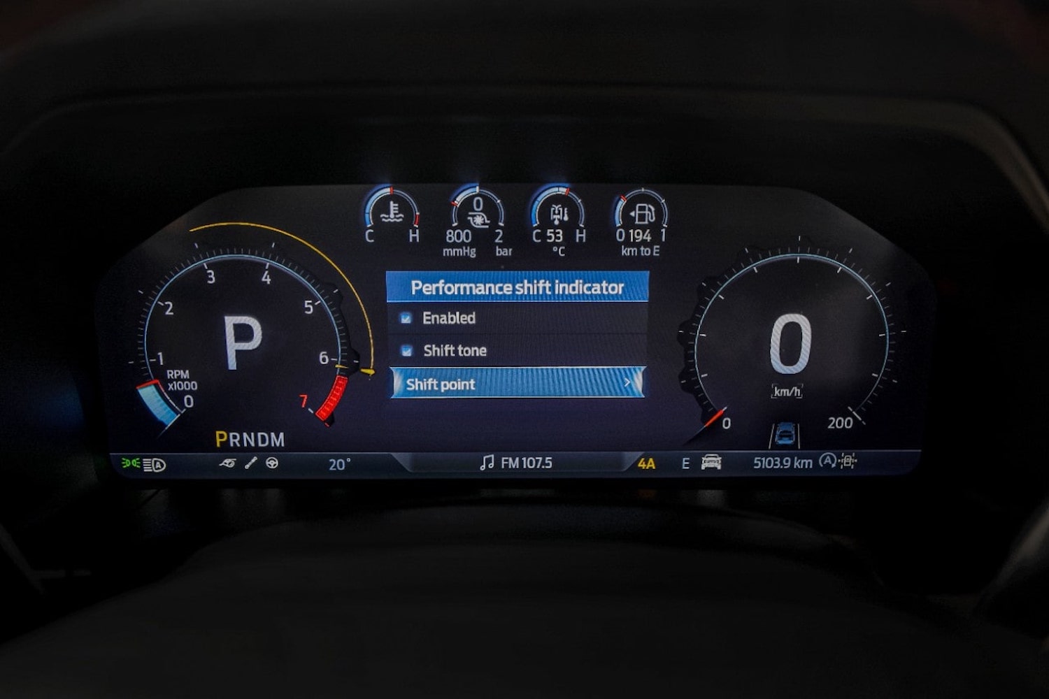 Ford Ranger Raptor Borrows Shift Indicator From Mustang