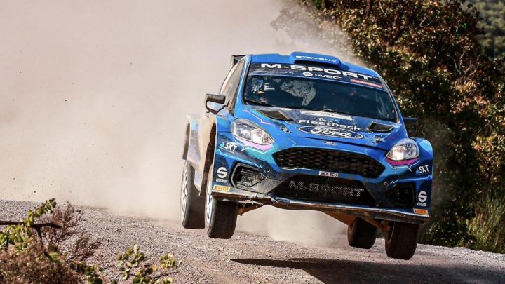 M-Sport Ford Acropolis Rally Greece 2023 - Exterior - 003 - Front Three Quarters