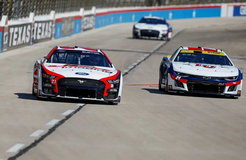 NASCAR Ford Teams Fade At Texas 2023: Video