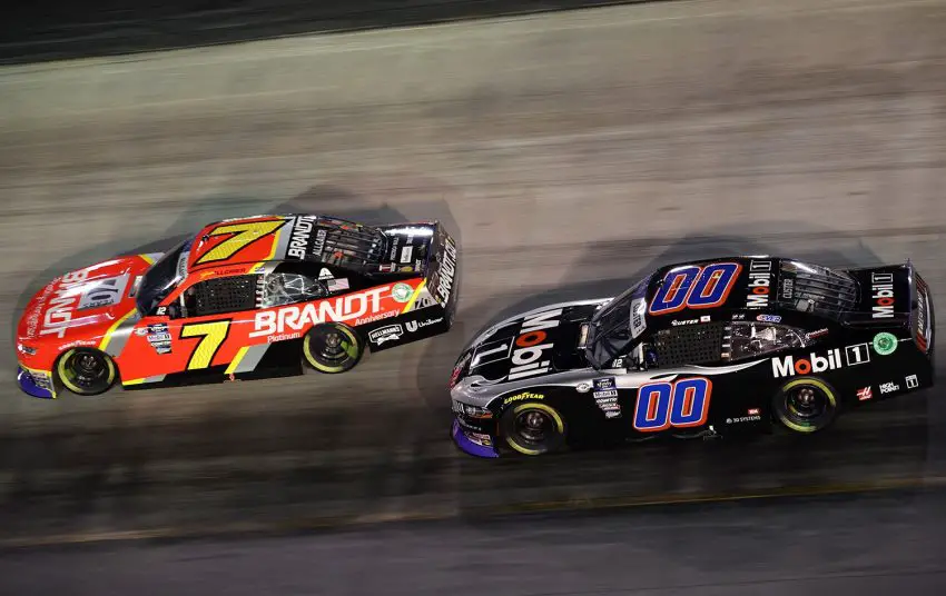 Custer Sole NASCAR Ford In Top 5 At Xfinity Bristol: Video