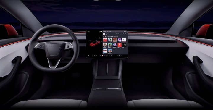 Tesla Model 3 Refresh - Interior 001