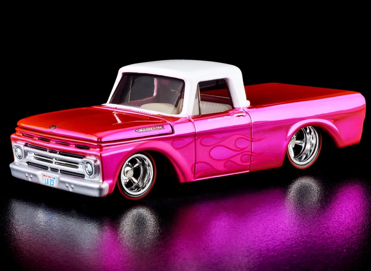 1962 Ford F-100 Pink Edition Diecast Officially Debuts