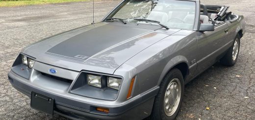 1985 Ford Mustang GT Convertible With 8K Miles - Exterior 001 - Front Three Quarters