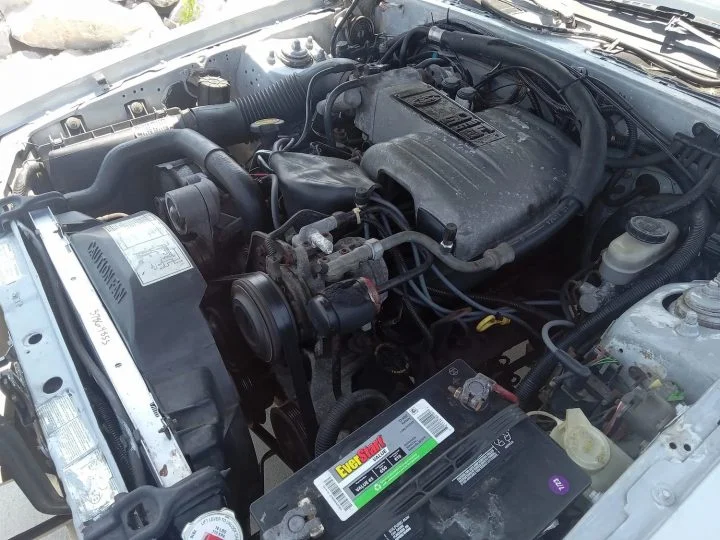 1988 Ford Thunderbird With 38K Miles - Engine Bay 001