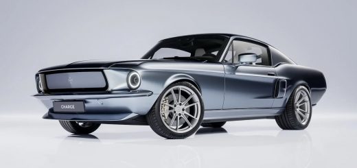 Charge Automotive 1967 Ford Mustang EV - Exterior 001 - Front Three Quarters