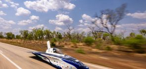 Ford Innoptus 2023 Bridgestone World Solar Challenge - Exterior 001 - Front Three Quarters