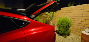 Ford Mustang Mach-E Physcial Liftgate Button Mod - Exterior 001 - Rear Hatch