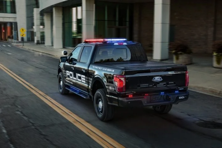2024 Ford F-150 Police Responder - Exterior 001 - Rear Three Quarters
