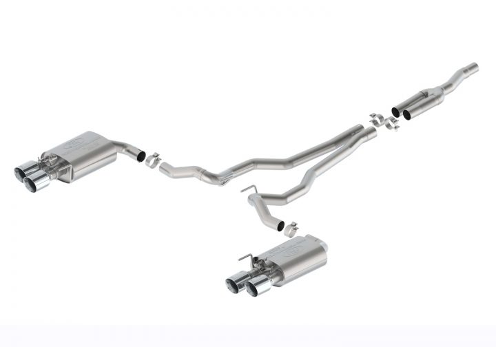 2024 Ford Mustang EcoBoost Extreme Active Cat-Back Exhaust System With Chrome Tips