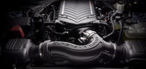 2024 Ford Mustang GT Supercharger Kit - Engine Bay 001