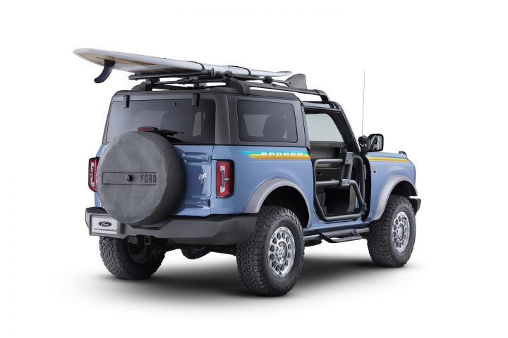 Ford Performance Off-Road Vehicle Bronco Concept Package - Exterior 003 - Rear Three Quarters